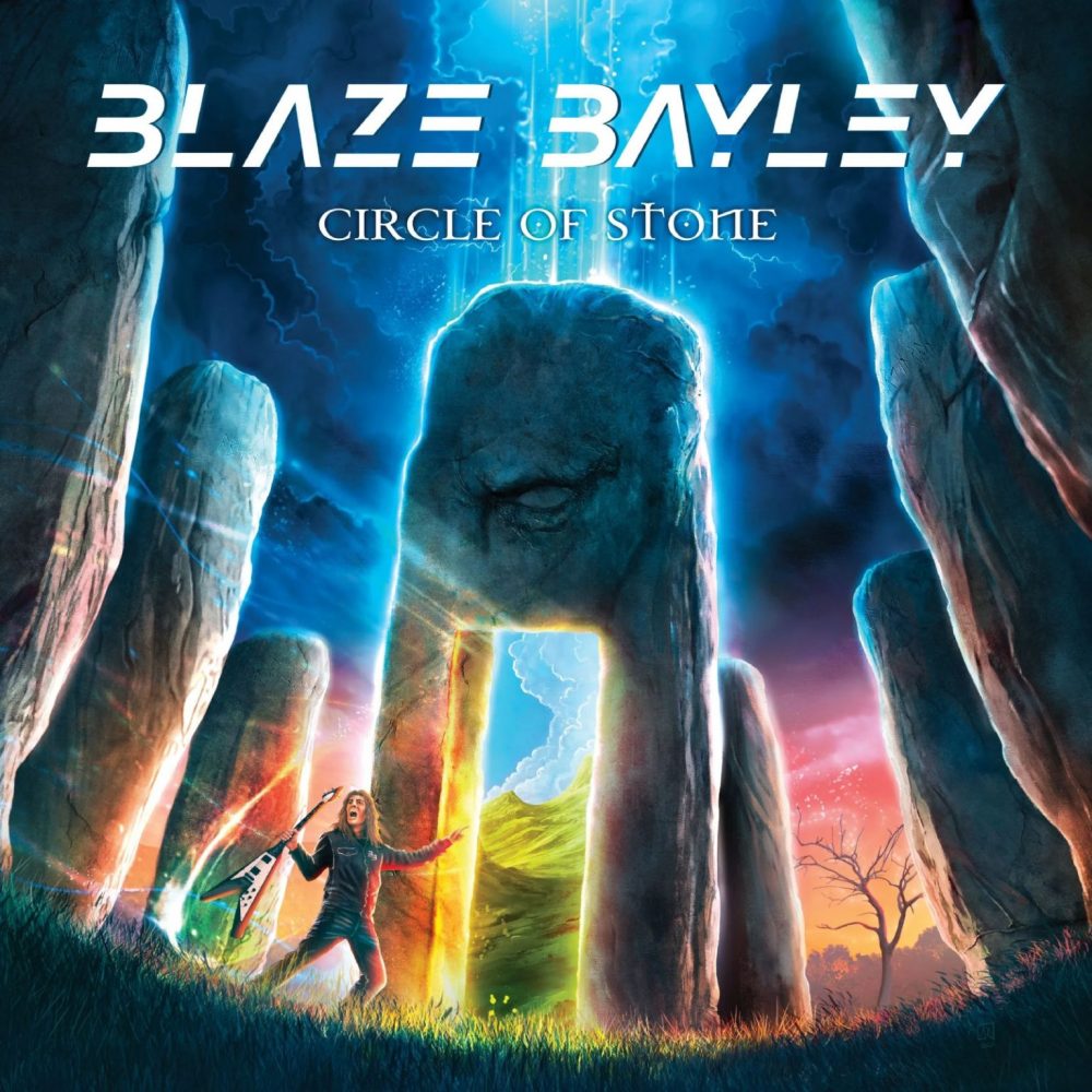 Blaze Bayley circle of stone artwork cover