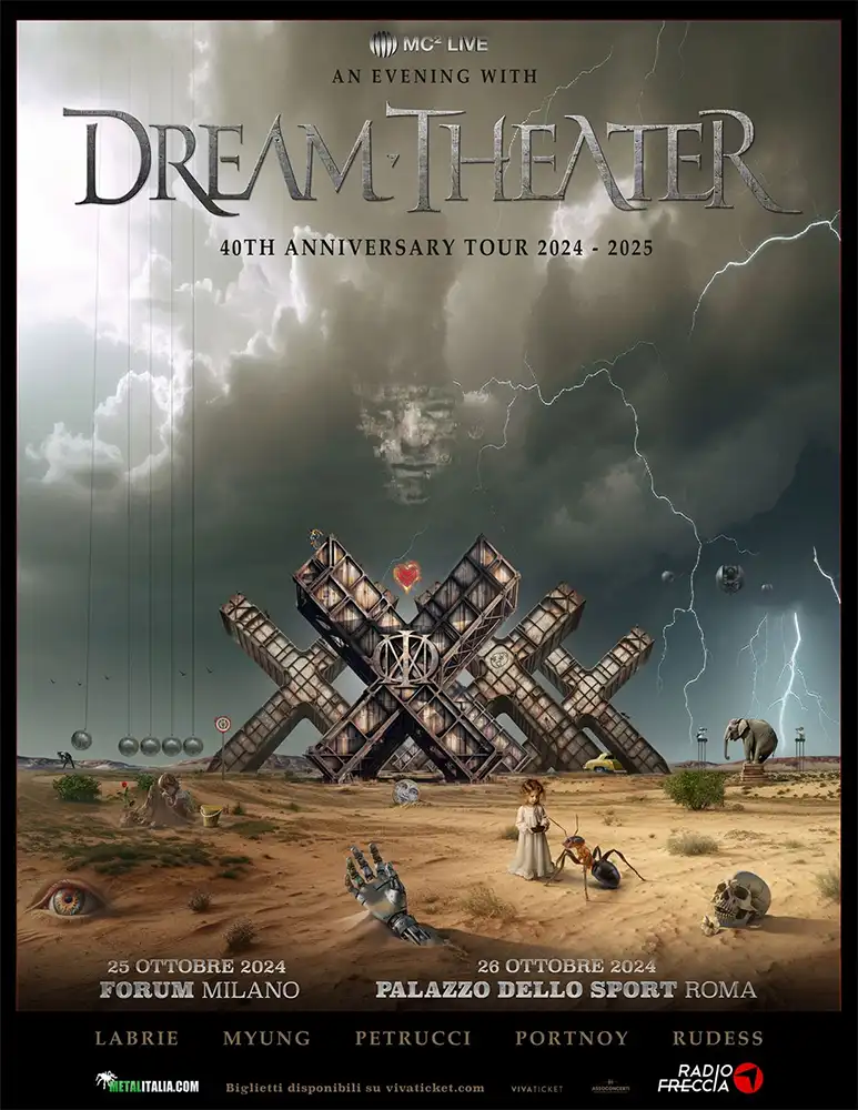 Dream Theater 40th anniversary tour with portnoy