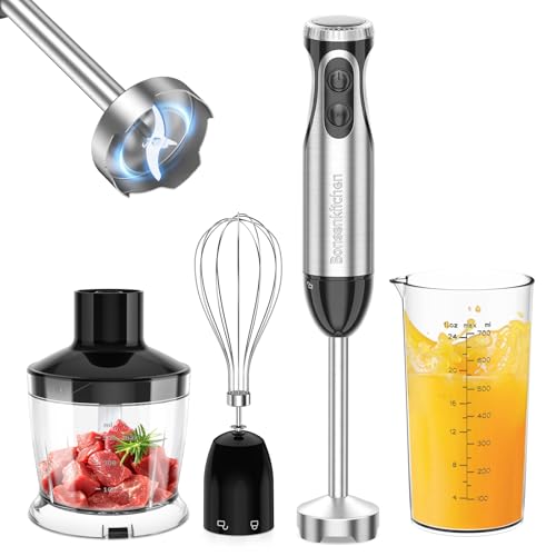 Recensione Bonsenkitchen frullatore a immersione multifunzione 4 in 1