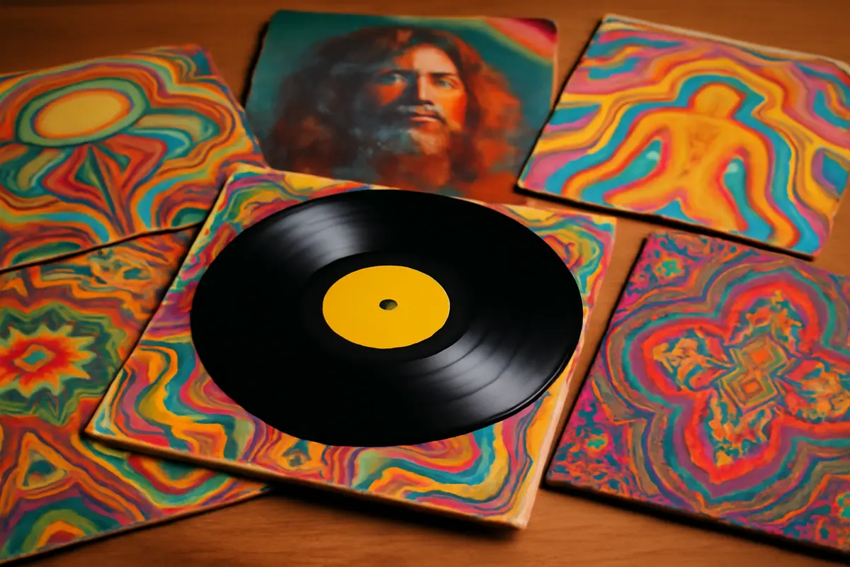Atmosfere psichedeliche nel rock anni ’70 italiano: come riconoscere i segni distintivi nei dischi