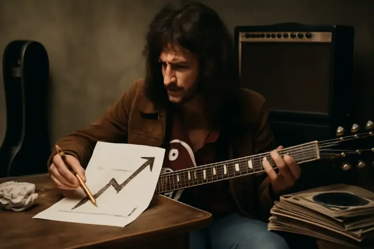 Quali difficoltà hanno affrontato i musicisti rock anni ’70 per emergere? Le strategie che hanno fatto la differenza