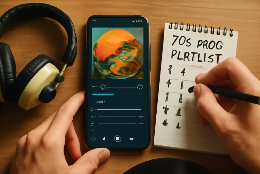 Come creare una playlist di musica progressive anni ’70 che non diventi mai noiosa? I cambi di ritmo da alternare per un ascolto sorprendente